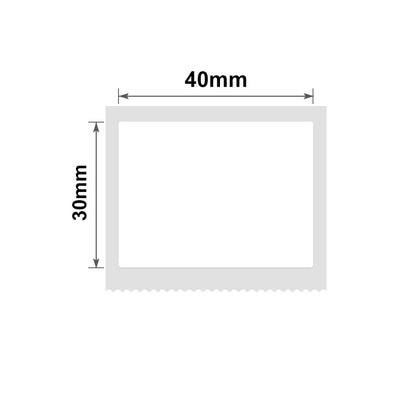 NB111 - NIIMBOT - B1 / B21 / B3S / B4 - T40X30MM - 230 LABELS PER ROLL - WHITE