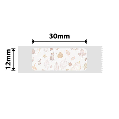 NB126 - NIIMBOT - D11 / D101 / D110 / H1S - 12X30MM - 210 MAPLE LEAF LABELS