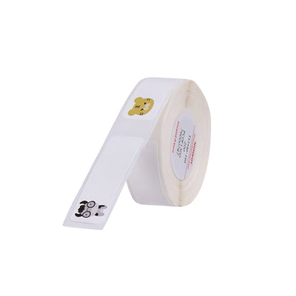 NB139 - NIIMBOT - D11 / D101 / D110 / H1S - RP12X40MM - 160 ÉTIQUETTES PAR ROULEAU - MOTIFS ZOO