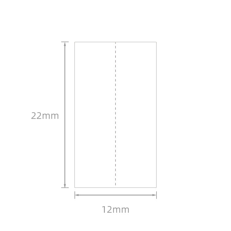 NB149 - NIIMBOT - D11 / D101 / D110 / H1S - 12X22MM - 260 THERMAL LABELS - SPLIT - WHITE