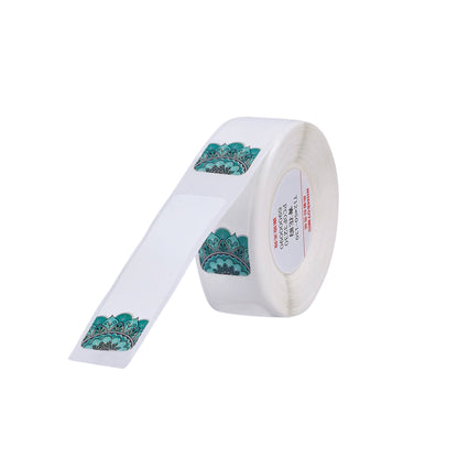 NB165 - NIIMBOT - D11 / D101 / D110 / H1S - 12 x 50 mm - 130 étiquettes thermiques - Motif en porcelaine