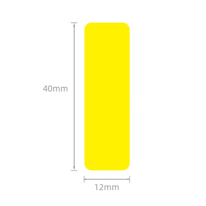NB171 - NIIMBOT - D11 / D101 / D110 / H1S - 12X40MM - 160 THERMAL LABELS - BRIGHT YELLOW