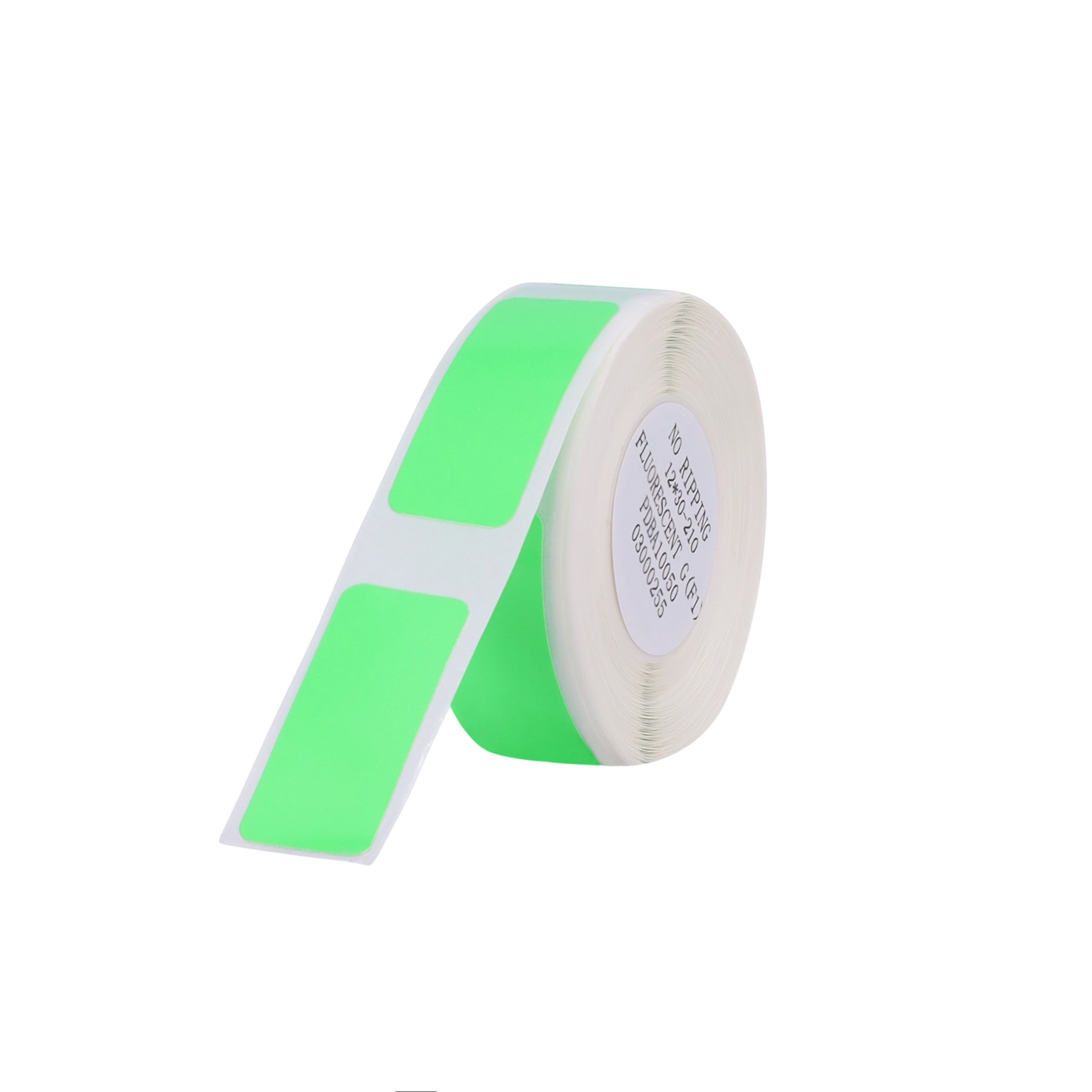 NB173 - NIIMBOT - D11 / D101 / D110 / H1S - R12 x 30 mm - 210 étiquettes par rouleau - Design vert vif