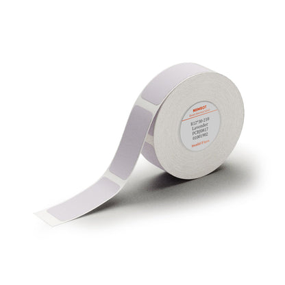 NB174 - NIIMBOT - D11 / D101 / D110 / H1S - 12X30MM - 210 LABELS PER ROLL - SOLID LAVENDER COLOUR