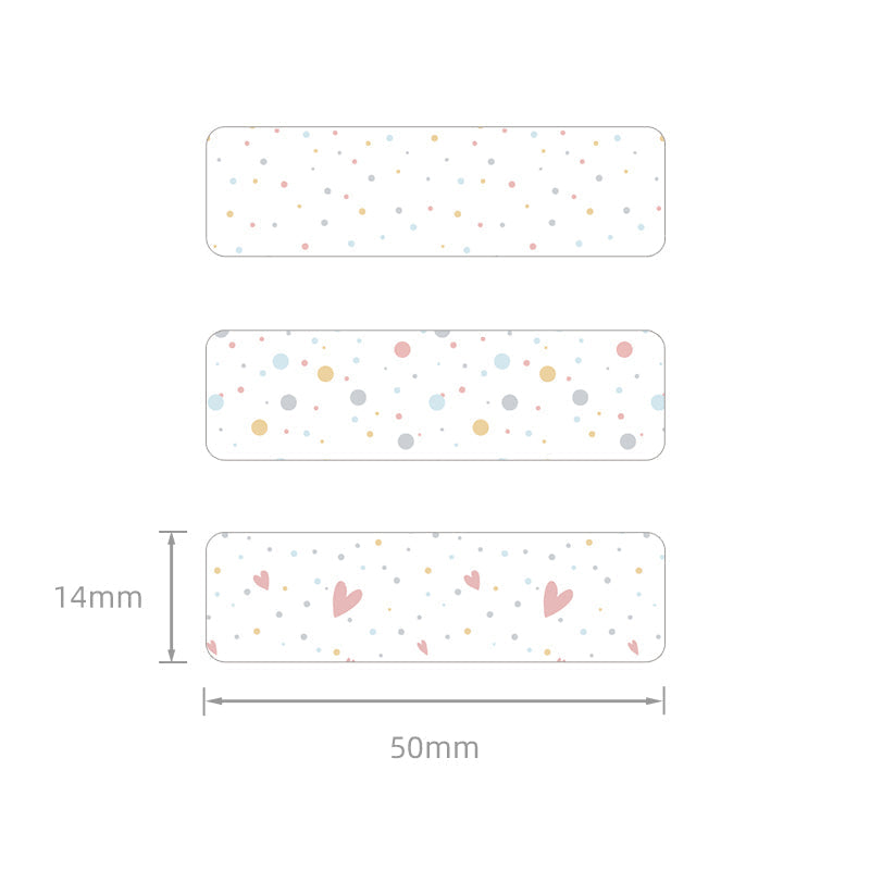 NB175 - NIIMBOT - D11 / D101 / D110 / H1S - 14X50MM - 130 LABELS PER ROLL - MEMORY DESIGN