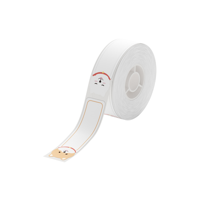 NB177 - NIIMBOT - D11 / D101 / D110 / H1S - RP14X50MM - 130 ETICHETTE PER ROTOLO - DESIGN CARINO CUCCIOLO