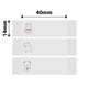 NB181 - NIIMBOT - D11 / D101 / D110 / H1S - 14X40MM - 160 LAZY BEAR LABELS
