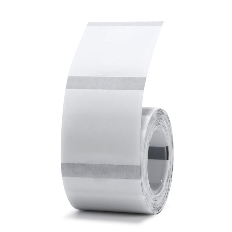 NB224 - NIIMBOT - B1 / B21 / B3S / B4 - TT31X31MM - 210 ETICHETTE PER ROTOLO - ROTONDO - TRASPARENTE