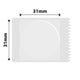 NB224 - NIIMBOT - B1 / B21 / B3S / B4 - 31X31MM - 210 TRANSPARENT ROUND LABELS