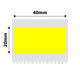 NB231 - NIIMBOT - B1 / B21 / B3S / B4 - 40X20MM - 320 YELLOW THERMAL LABELS