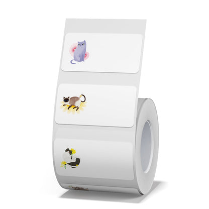 NB239 - NIIMBOT - B1 / B21 / B3S / B4 - 40X20MM - 320 ETICHETTE PER ROTOLO - DESIGN GATTO