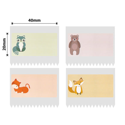 NB242 - NIIMBOT - B1 / B21 / B3S / B4 - 40X20MM - 320 NAMETAG ANIMAL LABELS
