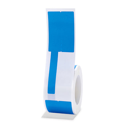 NB249 - NIIMBOT - B1 / B21 / B3S / B4 - R02F - 25 x 78 mm (25 x 38 + 40 x 7) - 100 étiquettes thermiques bleues - Câble 