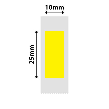 NB267 - NIIMBOT - D11 / D101 / D110 / H1S - 10X25MM - 240 YELLOW LABELS