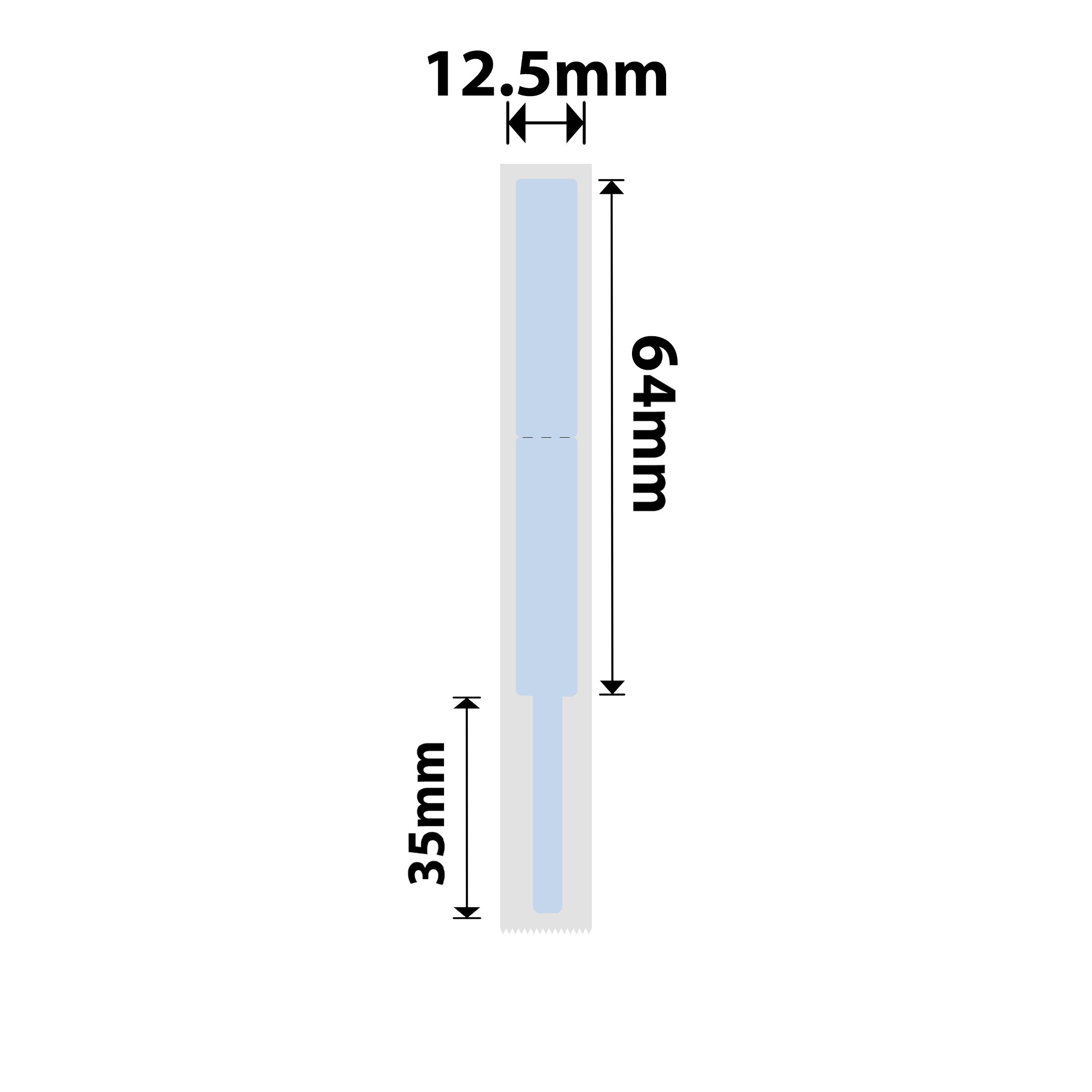NB268 - NIIMBOT - D11 / D101 / D110 / H1S - R12.5X99MM - 70 LABELS PER ROLL - BLUE CLOUD DESIGN