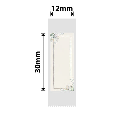 NB271 - NIIMBOT - D11 / D101 / D110 / H1S - 12X30MM - 210 FRESH FLOWER LABELS