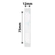 NB274 - NIIMBOT - D11 / D101 / D110 / H1S - 12X75MM - 90 DREAM CABLE LABELS