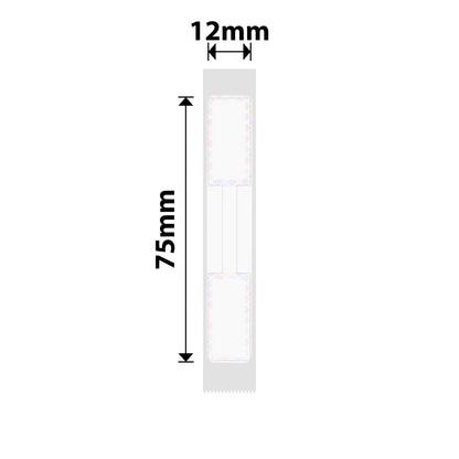 NB275 - NIIMBOT - D11 / D101 / D110 / H1S - 12X75MM - 90 MILK CANDY CABLE LABELS