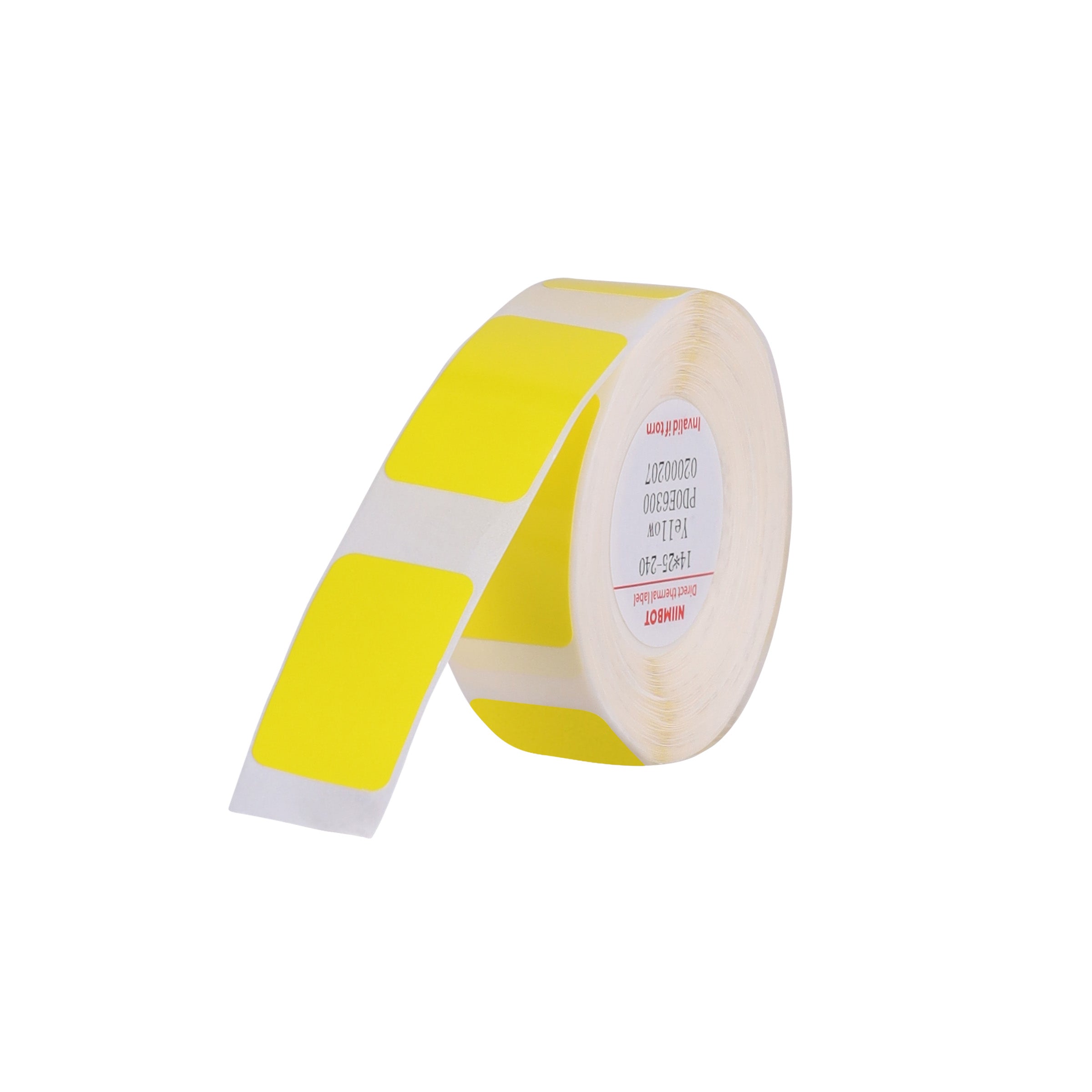 NB280 - NIIMBOT - D11 / D101 / D110 / H1S - R14X25MM - 240 LABELS PER ROLL - YELLOW