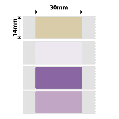 NB282 - NIIMBOT - D11 / D101 / D110 / H1S - 14X30MM - 210 DREAM PARK 4 COLOURS LABELS