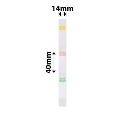 NB297 - NIIMBOT - D11 / D101 / D110 / H1S - R14X40MM - 160 LABELS PER ROLL - POLKA DOTS DESIGN