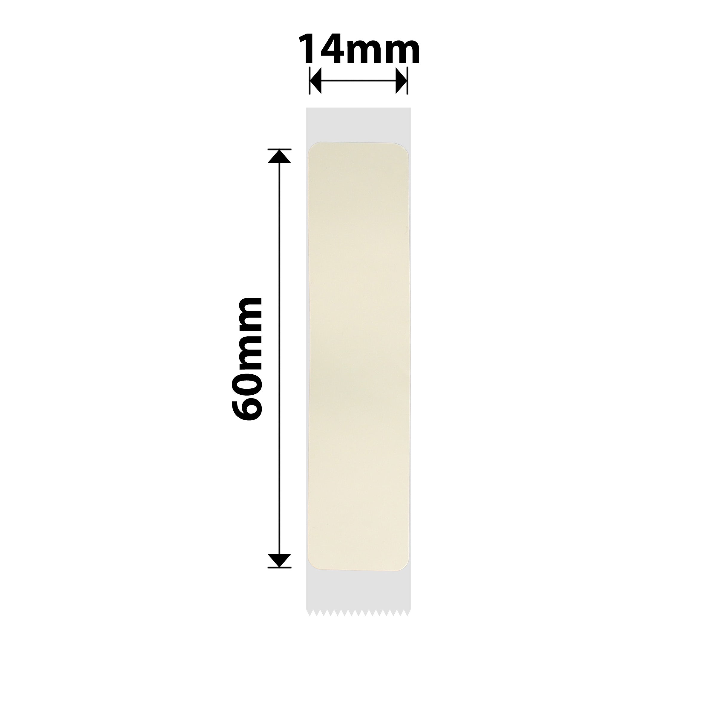 NB306 - NIIMBOT - D11 / D101 / D110 / H1S - R14X60MM - 110 ETICHETTE PER ROTOLO - GIALLO LIMONE