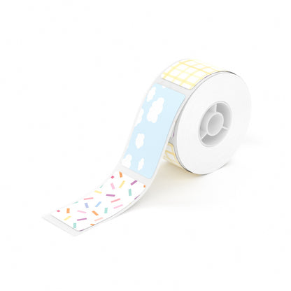 NB307 - NIIMBOT - D101 ONLY - 25X50MM - 130 MIXED PATTERN LABELS
