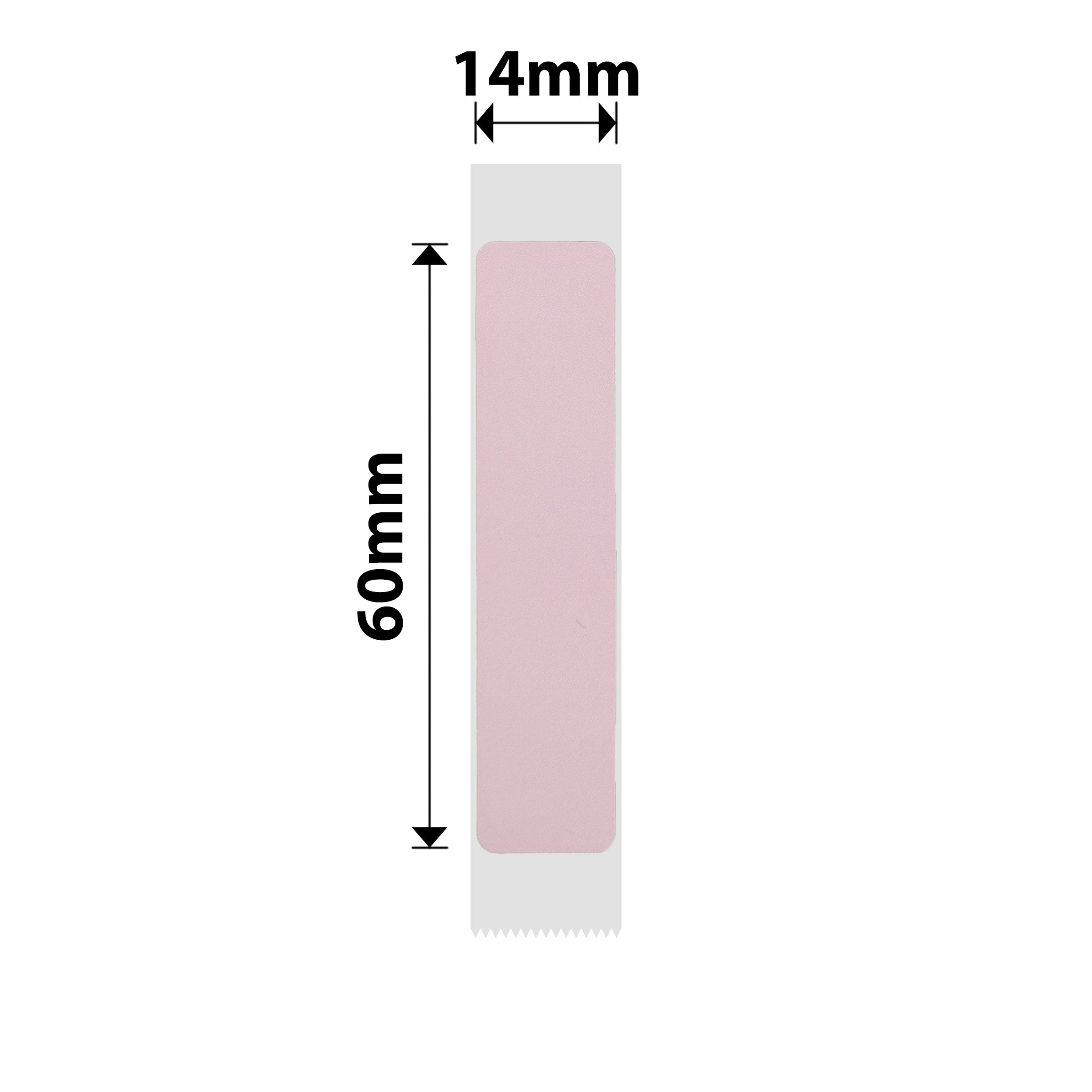 NB309 - NIIMBOT - D11 / D101 / D110 / H1S - R14X60MM - 110 ETICHETTE PER ROTOLO - ROSA