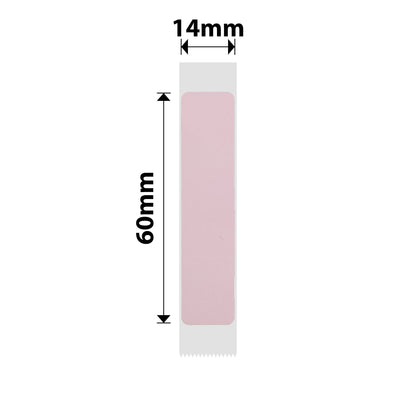 NB309 - NIIMBOT - D11 / D101 / D110 / H1S - R14X60MM - 110 ÉTIQUETTES PAR ROULEAU - ROSE