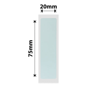 NB317 - NIIMBOT - SOLO D101 - R20X75MM - 90 ETICHETTE PER ROTOLO - SOLIDO - VERDE
