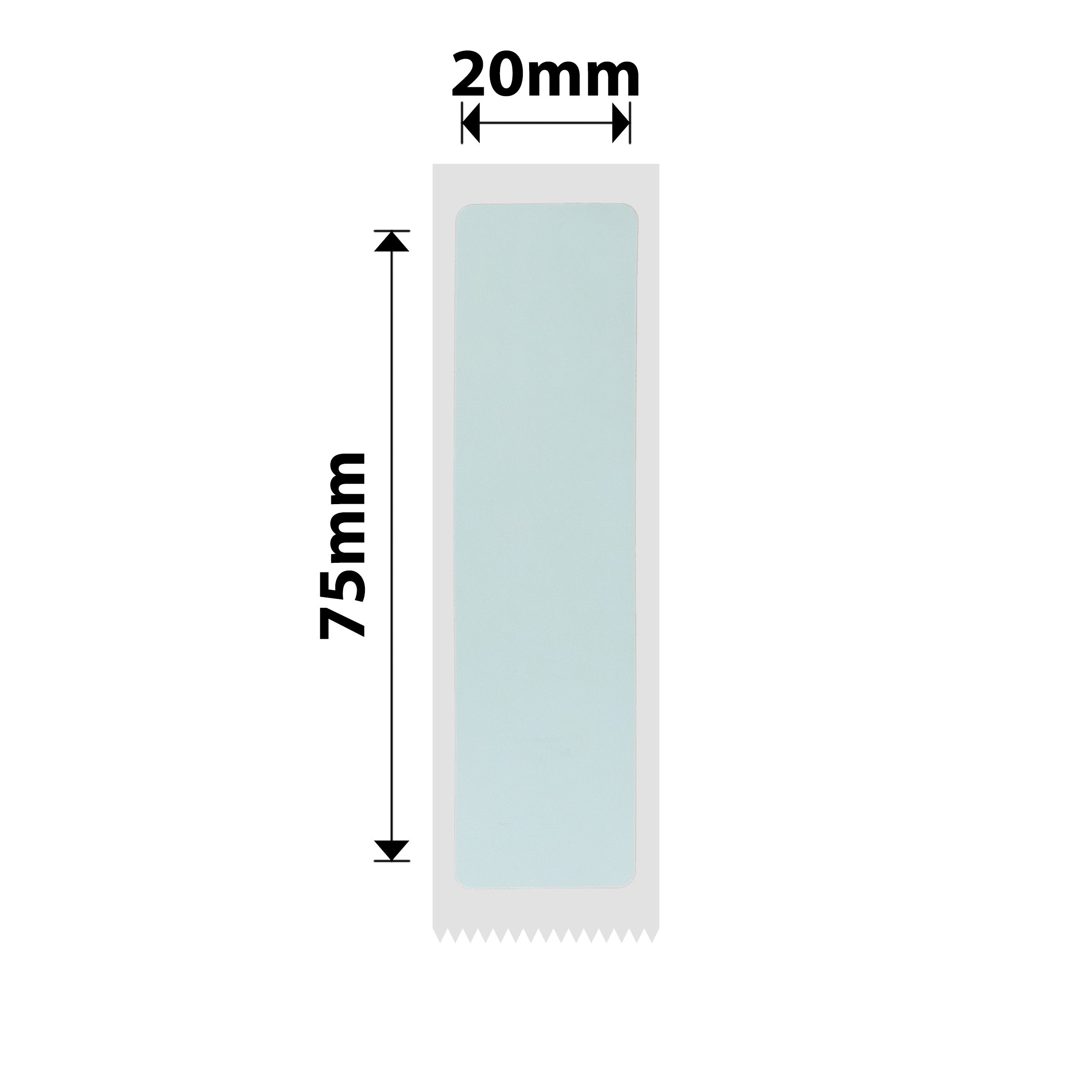 NB317 - NIIMBOT - D101 ONLY - R20X75MM - 90 LABELS PER ROLL - SOLID - GREEN