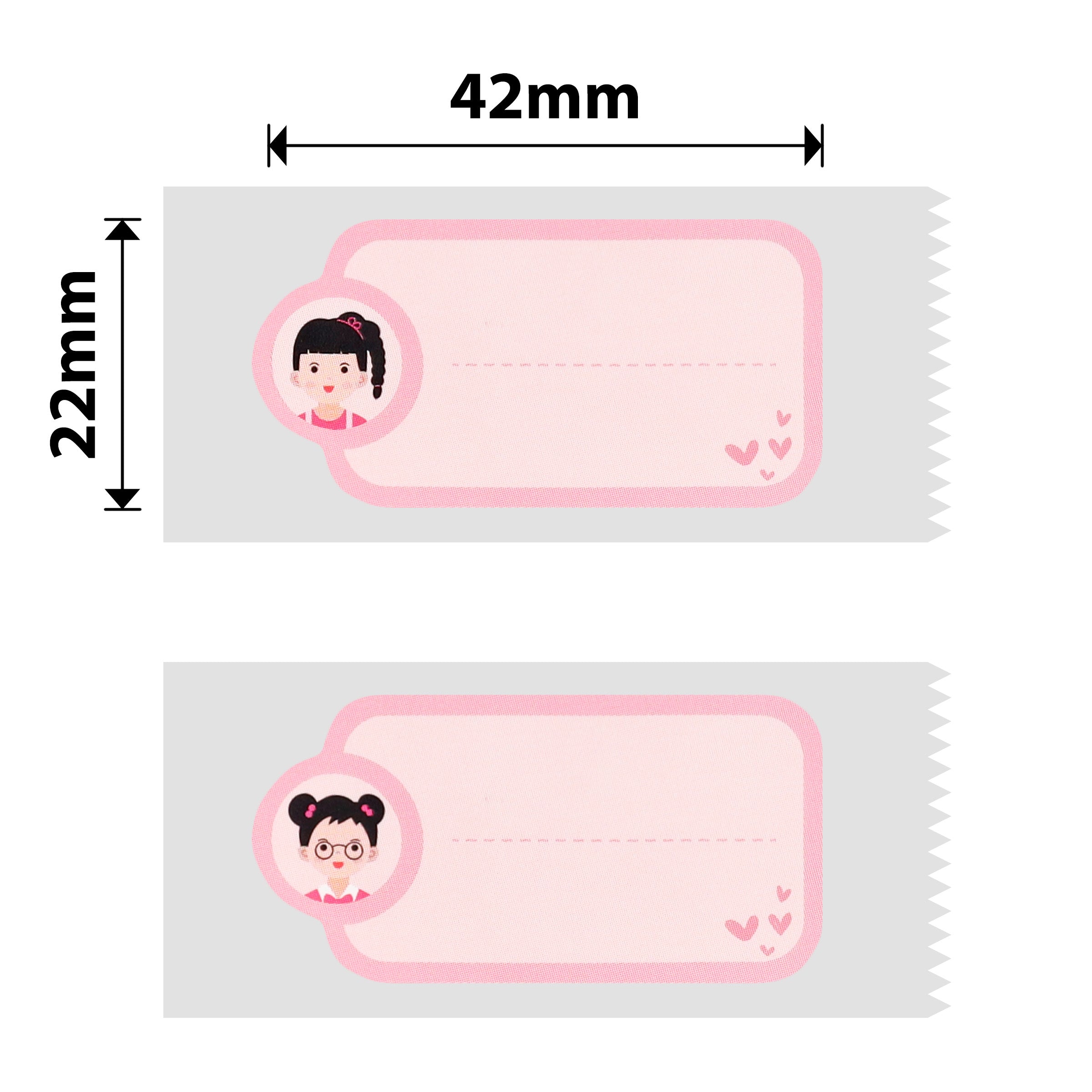 NB327 - NIIMBOT - D101 ONLY - 22X42MM- 150 SWEET BABY LABELS