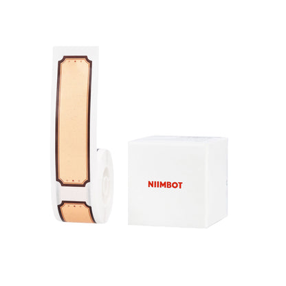 NB328 - NIIMBOT - D101 ONLY - 20X75MM - 90 WOOD LOVE LABELS