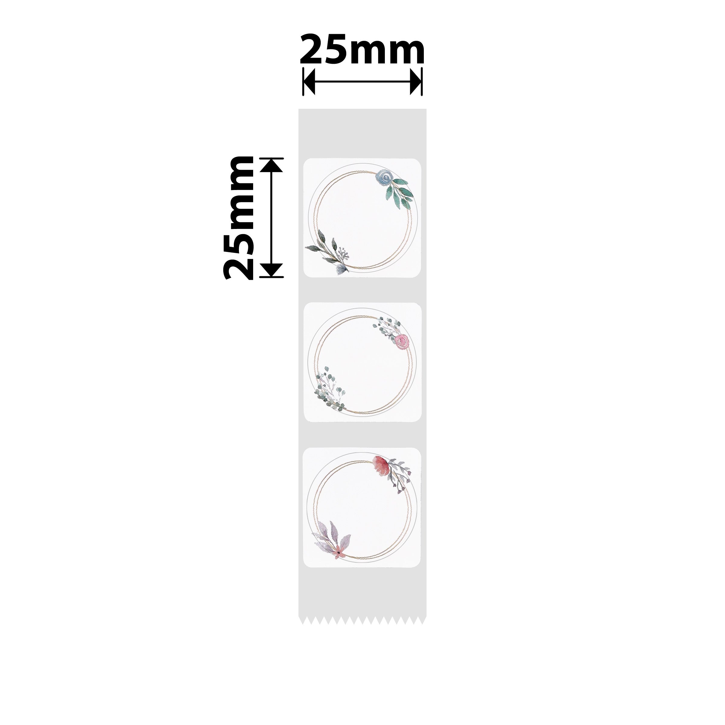 NB334 - NIIMBOT - D101 ONLY - 25X25MM - 230 PARK CIRCLE LABELS
