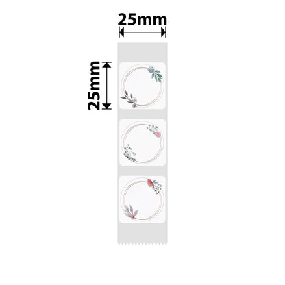 NB334 - NIIMBOT - D101 ONLY - 25X25MM - 230 PARK CIRCLE LABELS