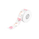NB335 - NIIMBOT - D101 UNIQUEMENT - R25X25MM - 225 ÉTIQUETTES PAR ROULEAU - RONDES - ROSE