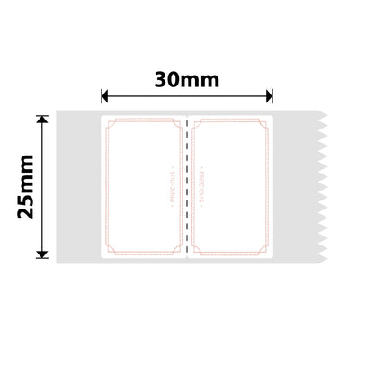 NB337 - NIIMBOT - D101 ONLY - 25X30MM - 210 ELEGANT LABELS
