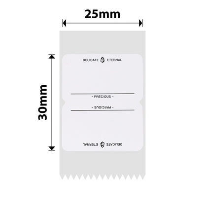 NB339 - NIIMBOT - SOLO D101 - R25X30MM - 210 ETICHETTE PER ROTOLO - FOREVER DESIGN