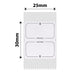 NB345 - NIIMBOT - D101 ONLY - 25X30MM - 210 TRUE LOVE LABELS