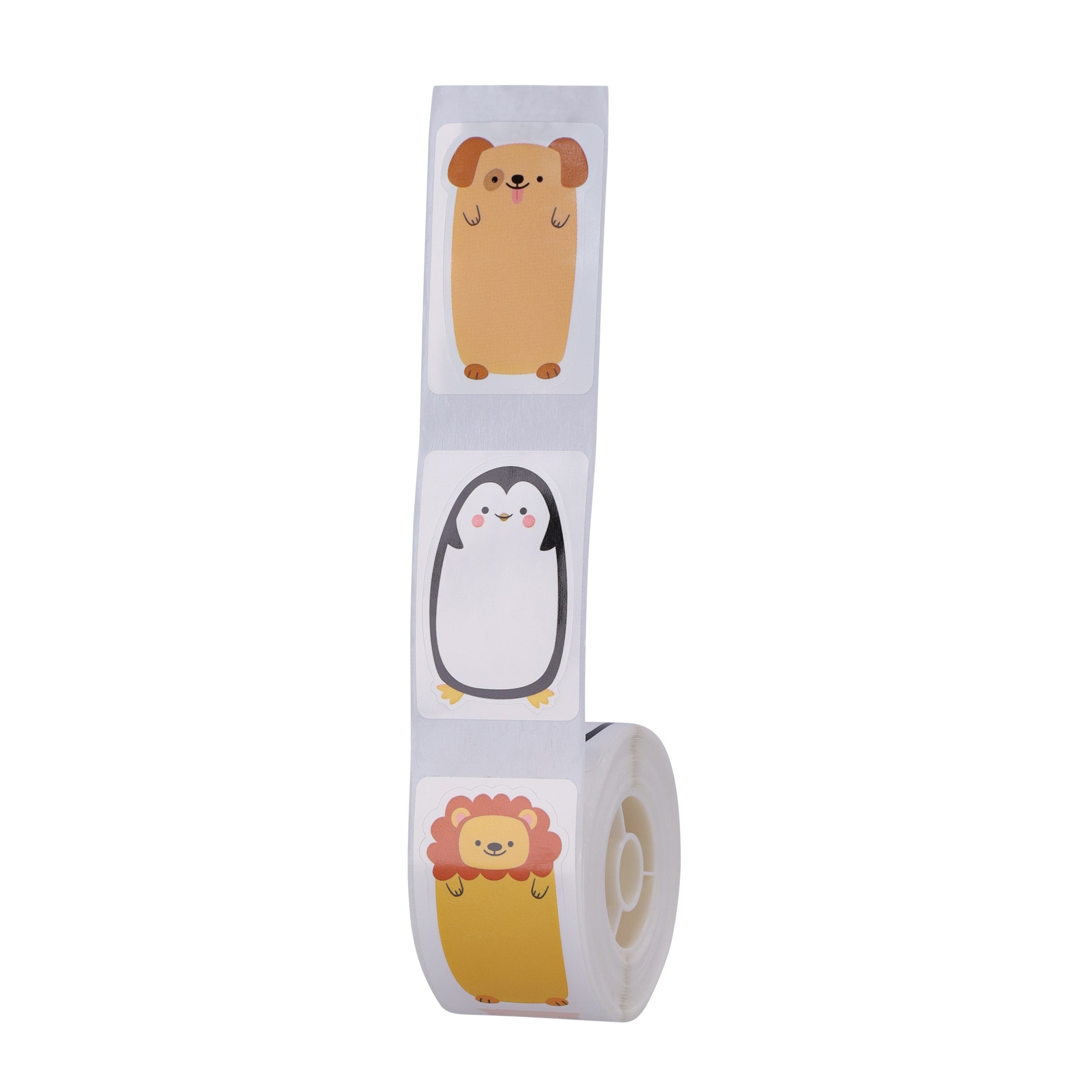 NB353 - NIIMBOT - D101 ONLY - R25X39MM - 160 LABELS PER ROLL - ANIMALS DESIGN