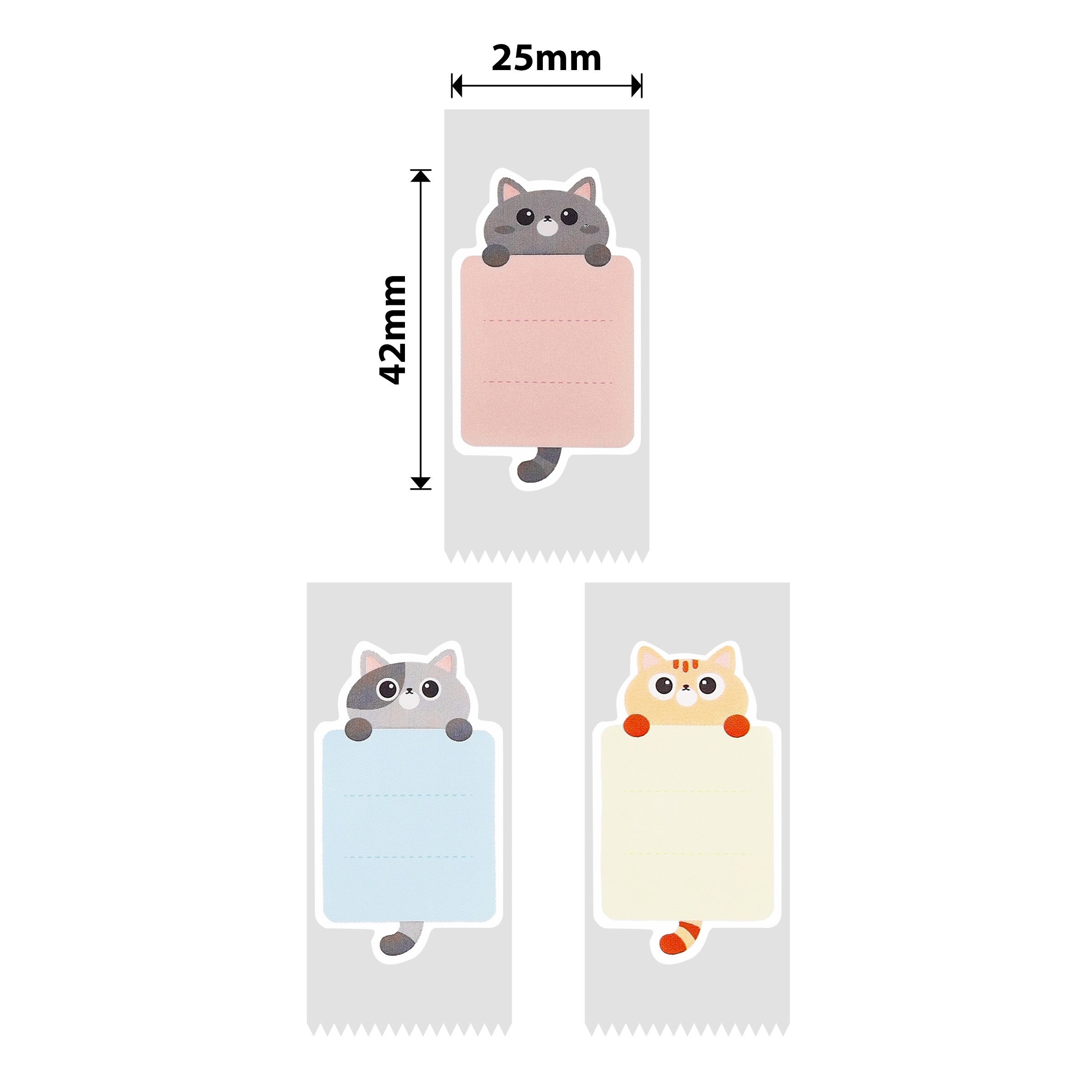 NB359 - NIIMBOT - SOLO D101 - R25X42MM - 150 ETICHETTE PER ROTOLO - DESIGN GATTO BABY