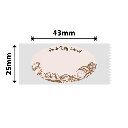 NB362 - NIIMBOT - D101 ONLY - 25X43MM - 150 SWEET TEA LABELS