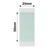 NB366 - NIIMBOT - D101 ONLY - 25X50MM - 130 GREEN COLOUR LABELS