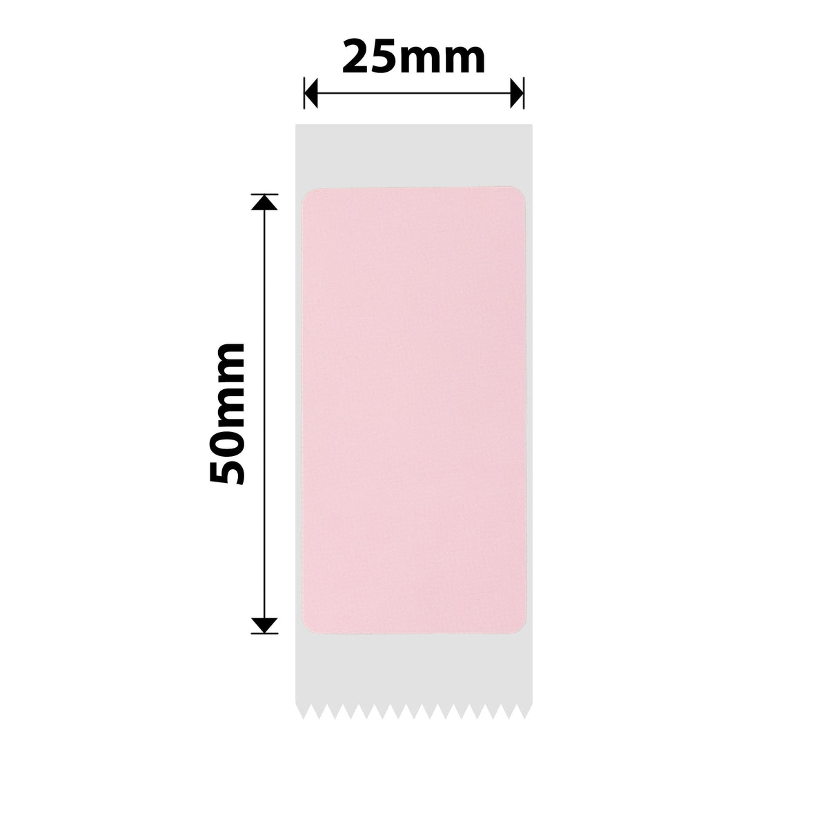 NIIMBOT - D101 Only - 25x50mm - Pink - 130 Labels