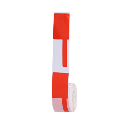 NB379 - NIIMBOT - D101 UNIQUEMENT - R25X78MM - 90 ÉTIQUETTES PAR ROULEAU - CÂBLE - ROUGE