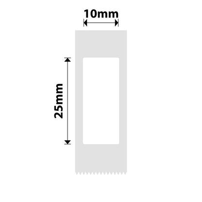 NB383 - NIIMBOT - B18 / N1 - 10X25MM - 220 WHITE LABELS