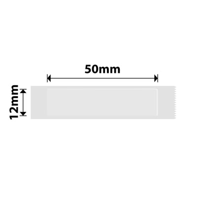 NB392 - NIIMBOT - B18 / N1 - ET12X50MM - 125 ÉTIQUETTES PAR ROULEAU - TRANSPARENTES