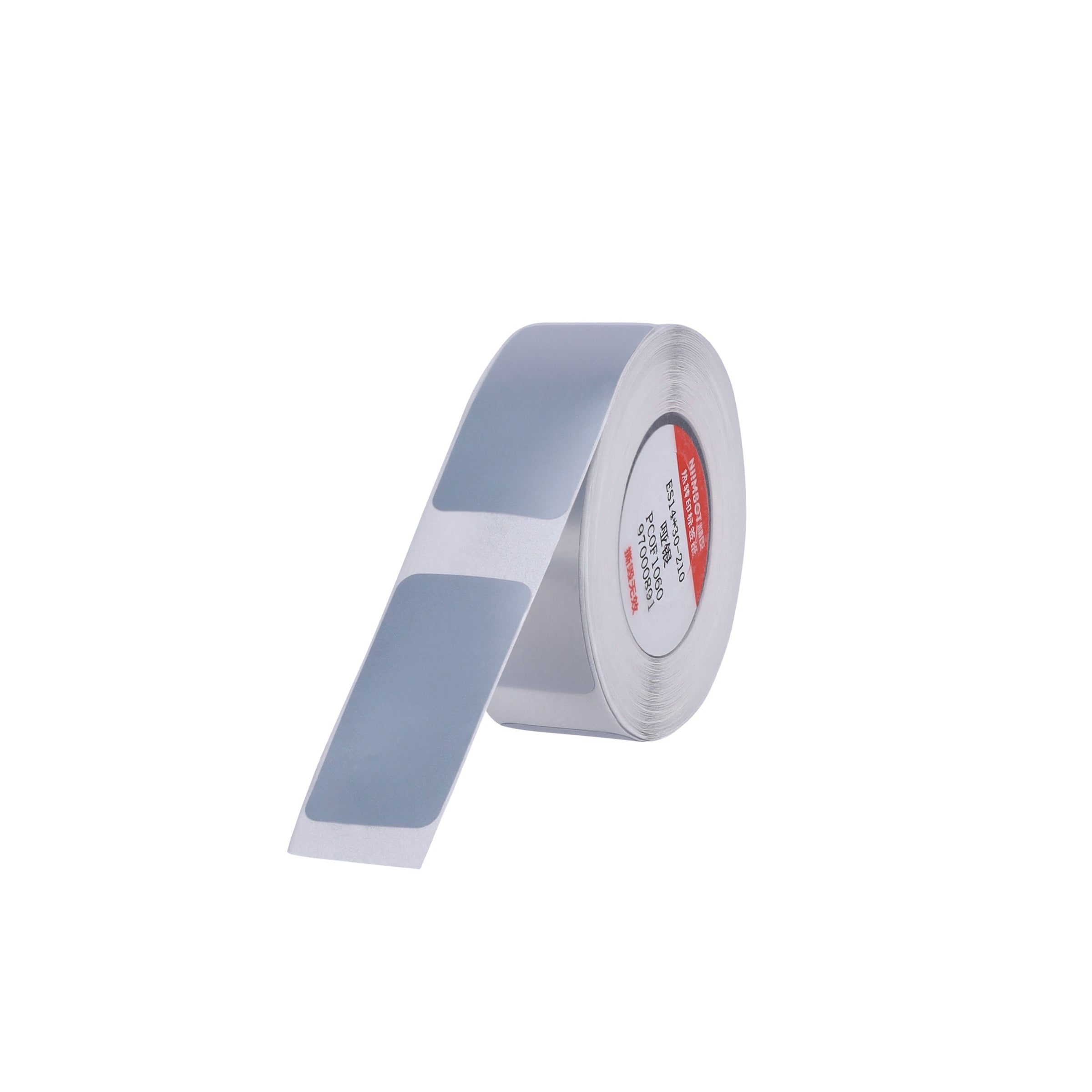 NB393 - NIIMBOT - B18 / N1 - ES14X30mm - 210 ÉTIQUETTES PAR ROULEAU - ARGENT FONCÉ