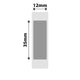 NB397 - NIIMBOT - B18 / N1 - 12X35MM - 170 SILVER LABELS