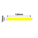 NB401 - NIIMBOT - B18 / N1 - 14X120MM - 55 YELLOW LABELS
